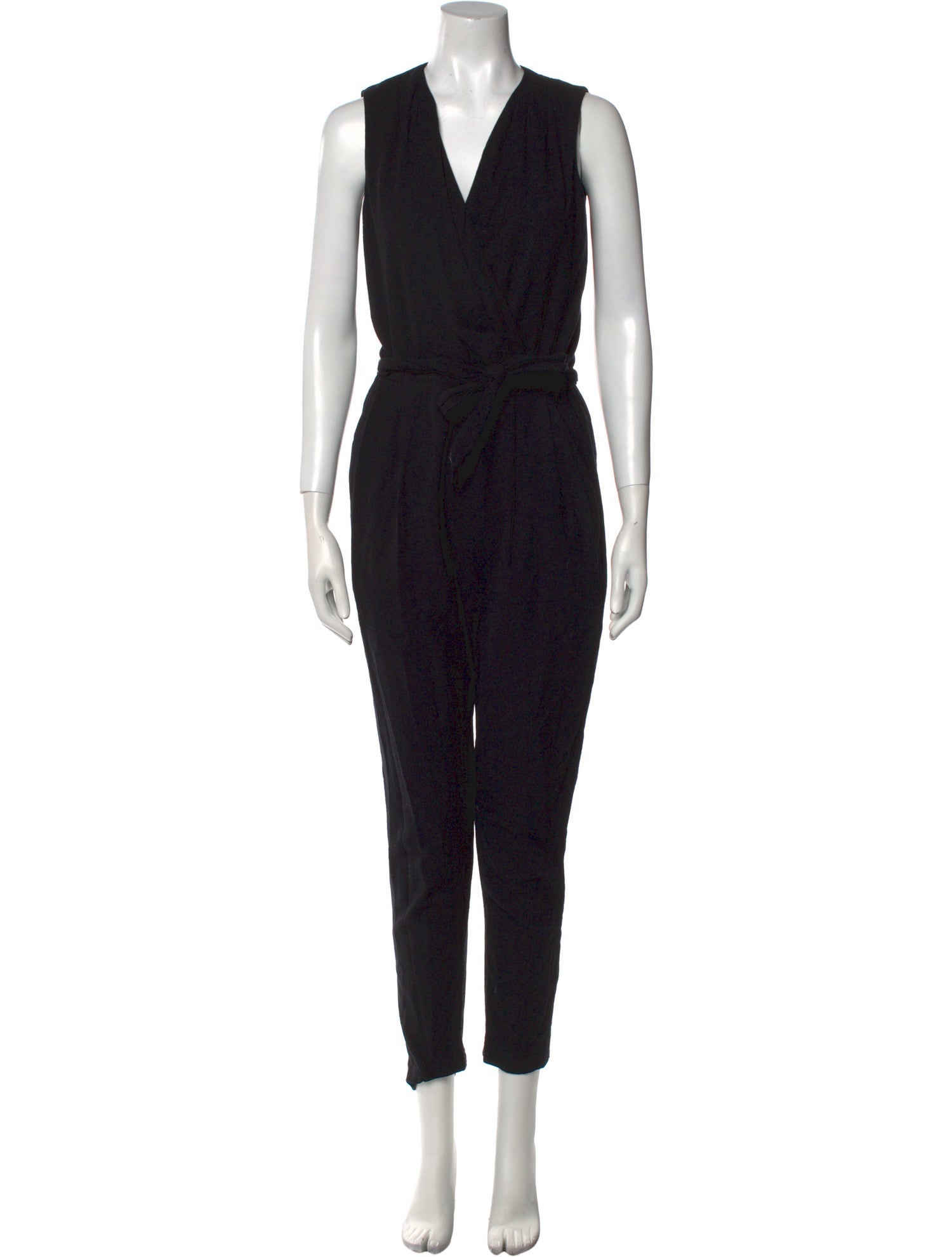 Theory Wool V-Neck Jumpsuit