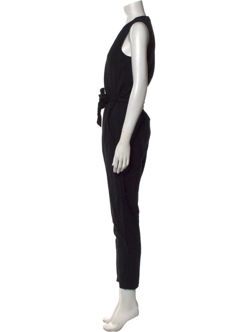 Theory Wool V-Neck Jumpsuit