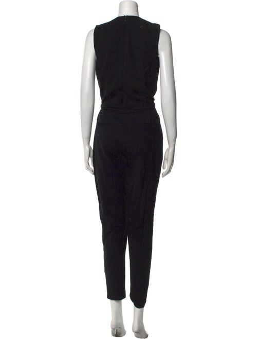 Theory Wool V-Neck Jumpsuit