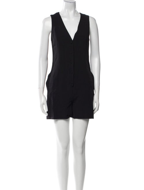 Theory V-Neck Romper
