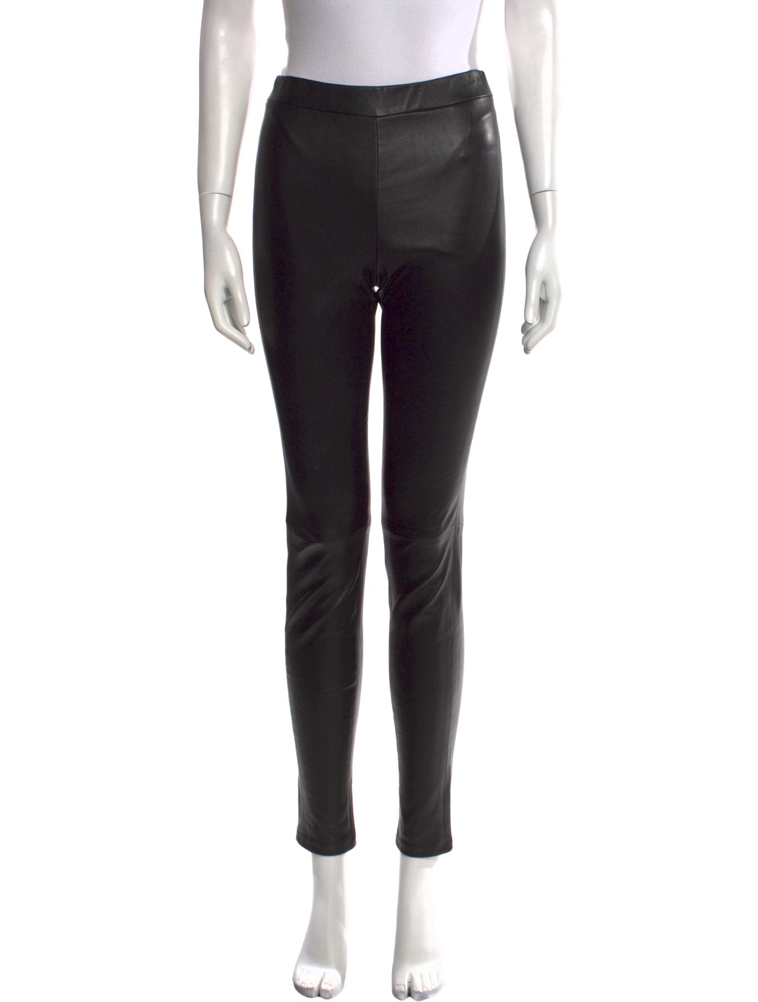 Theory Leather Skinny Leg Pants