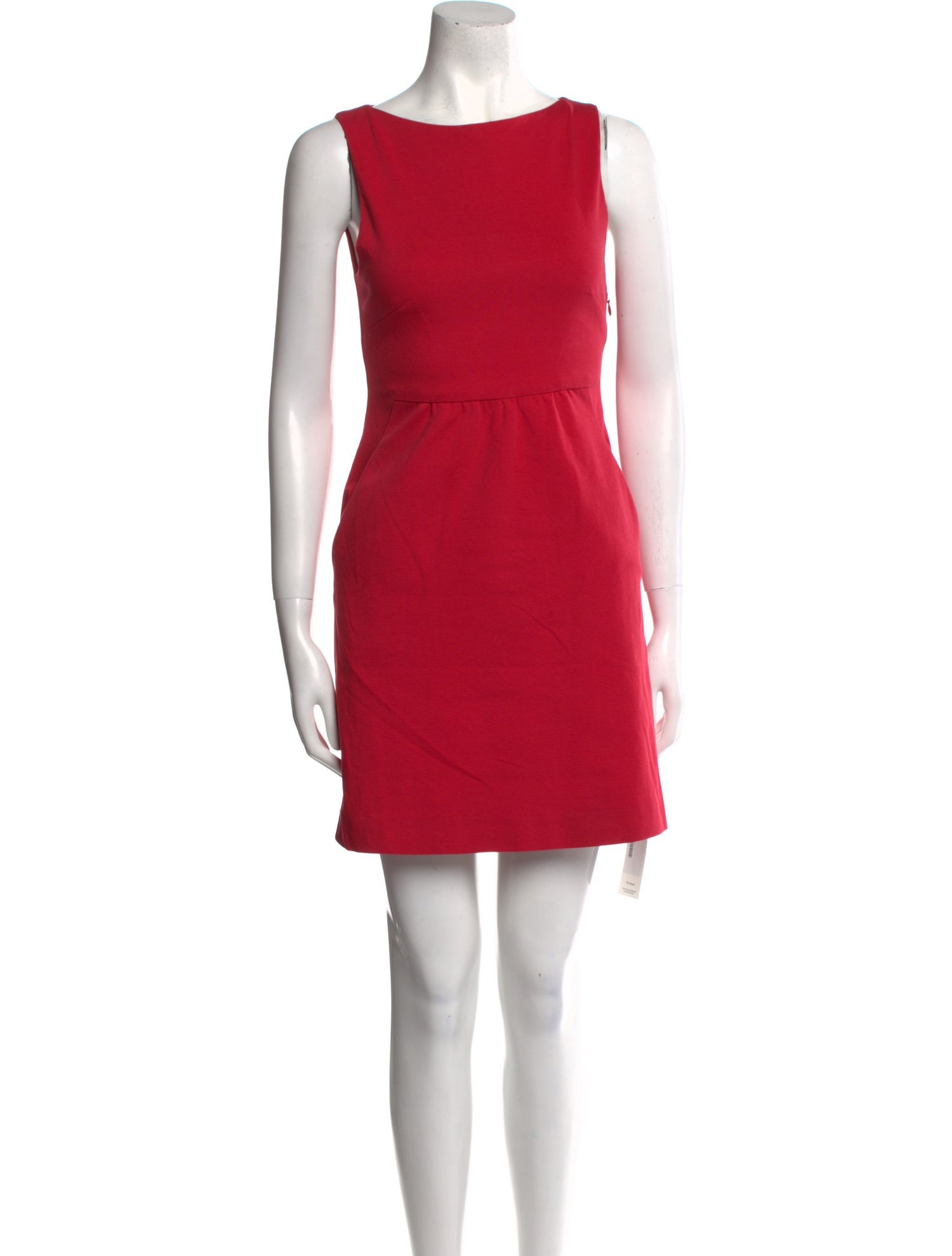 Theory Bateau Neckline Mini Dress