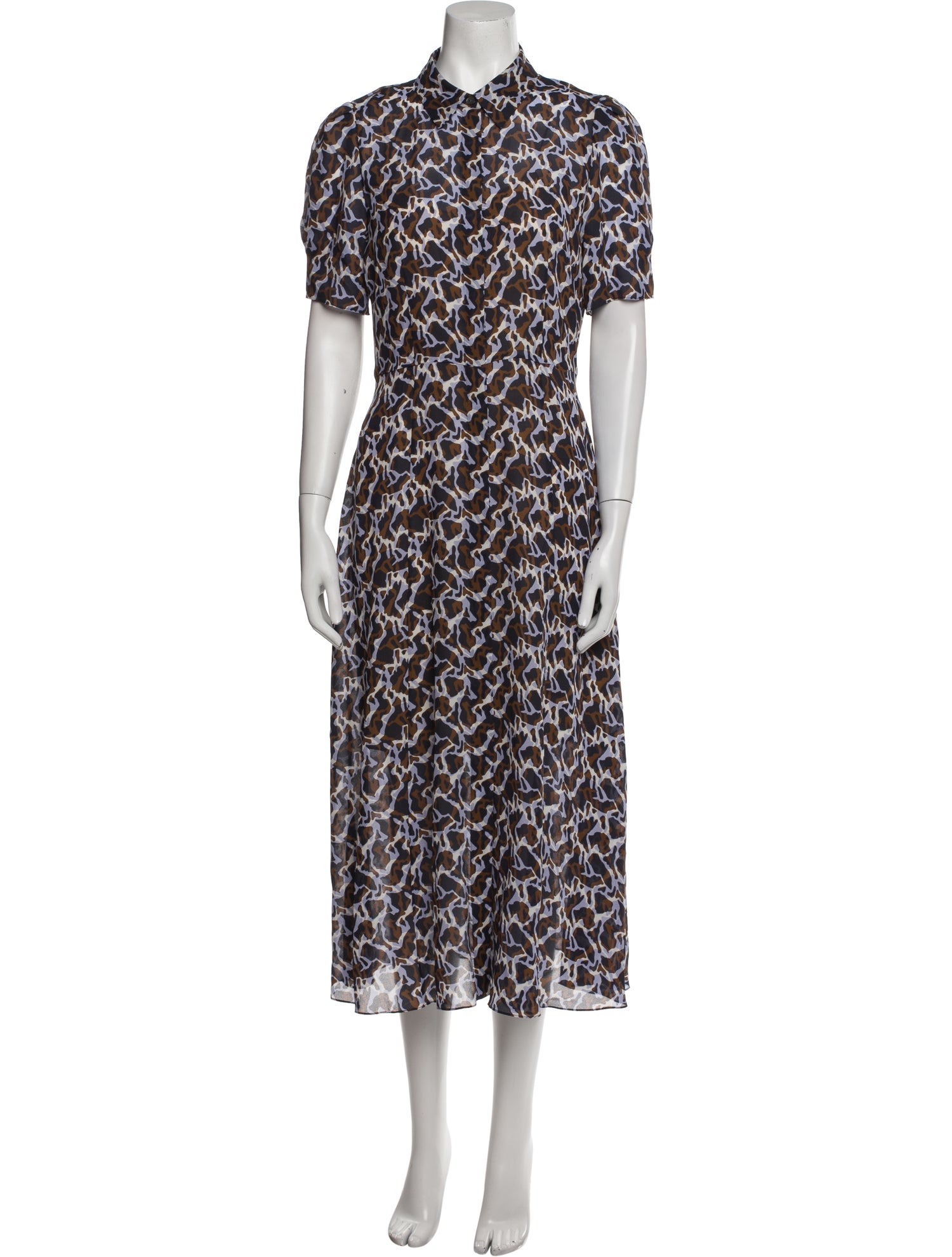 Theory Silk Long Dress