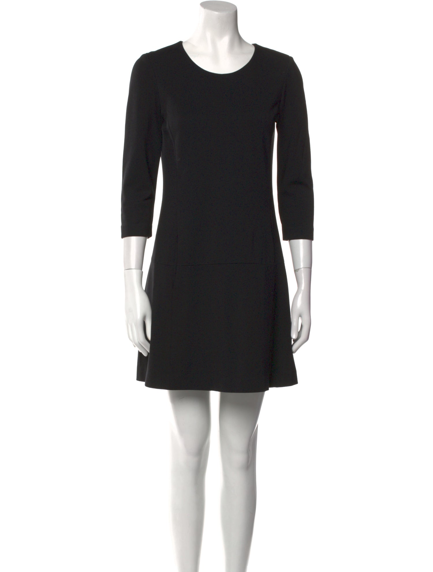 Theory Crew Neck Mini Dress