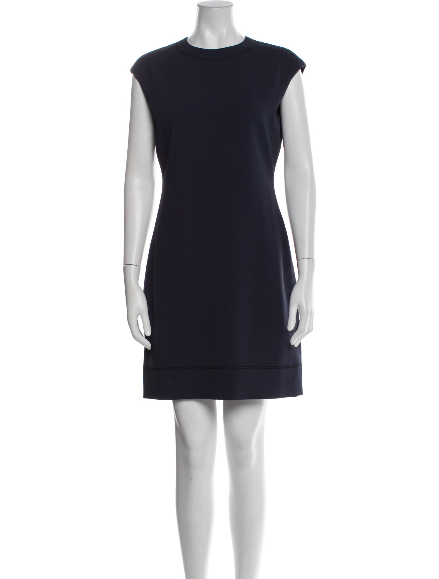 Theory Crew Neck Mini Dress