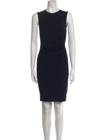 Theory Dresses Crew Neck Mini Dress Petite