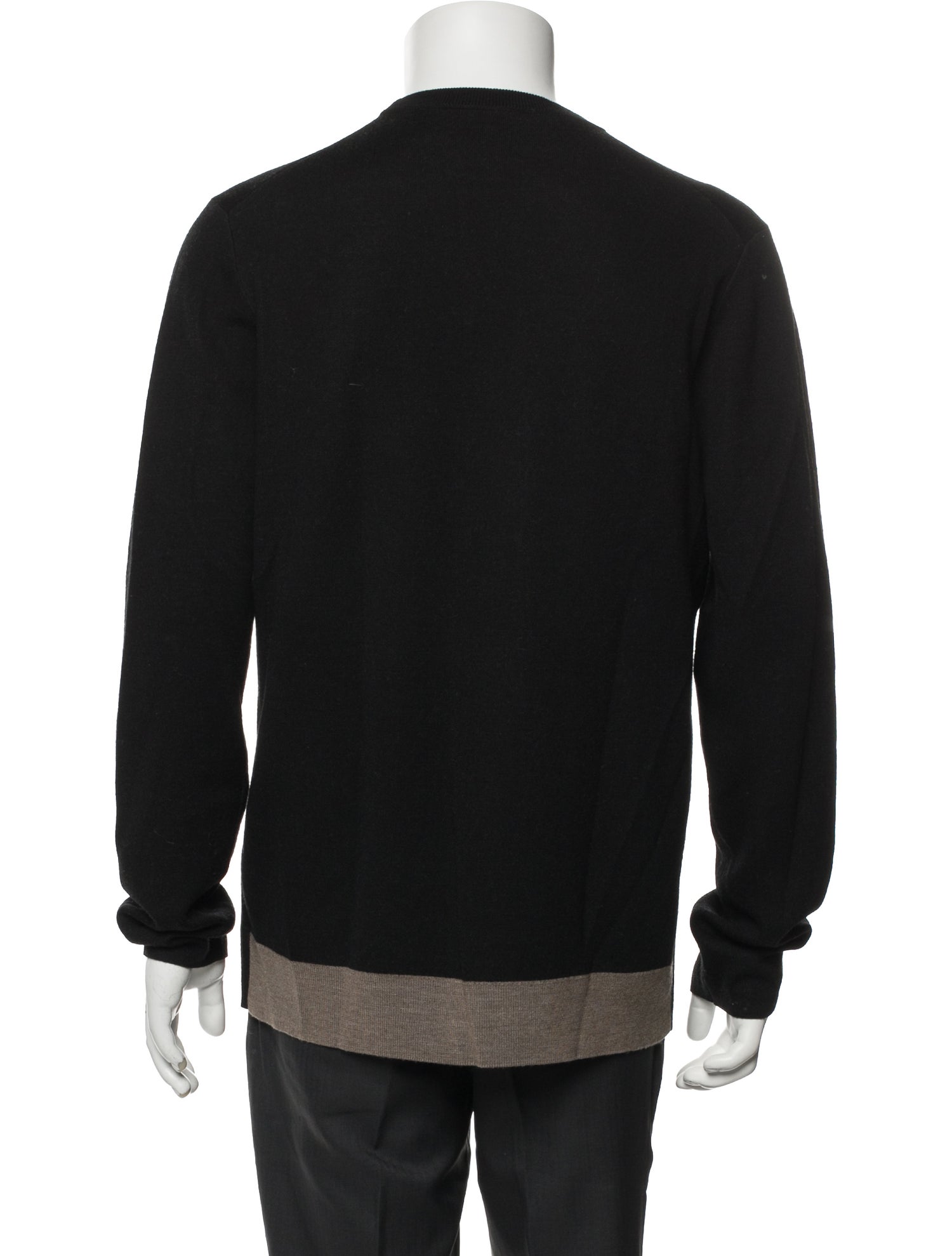 Theory Merino Wool Crew Neck Pullover