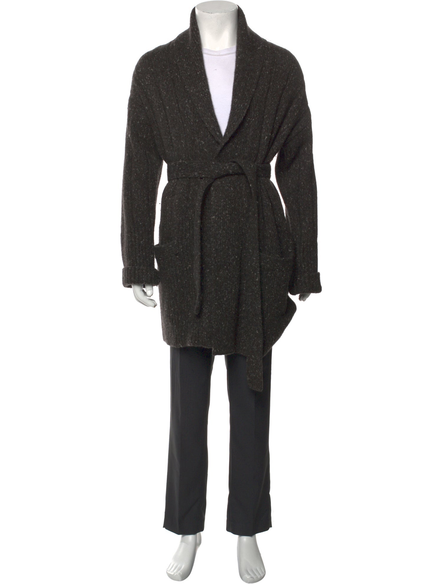 Theory Merino Wool V-Neck Cardigan