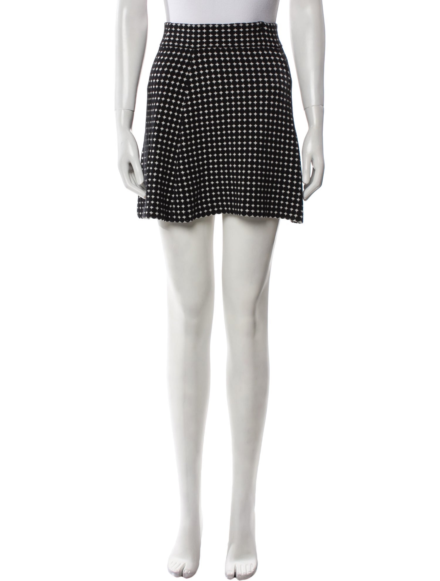 Theory Printed Mini Skirt