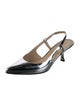 Theory Patent Leather Slingback Pumps