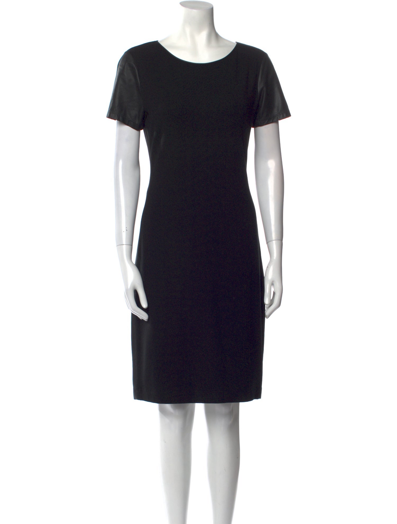Theory Scoop Neck Knee-Length Dress