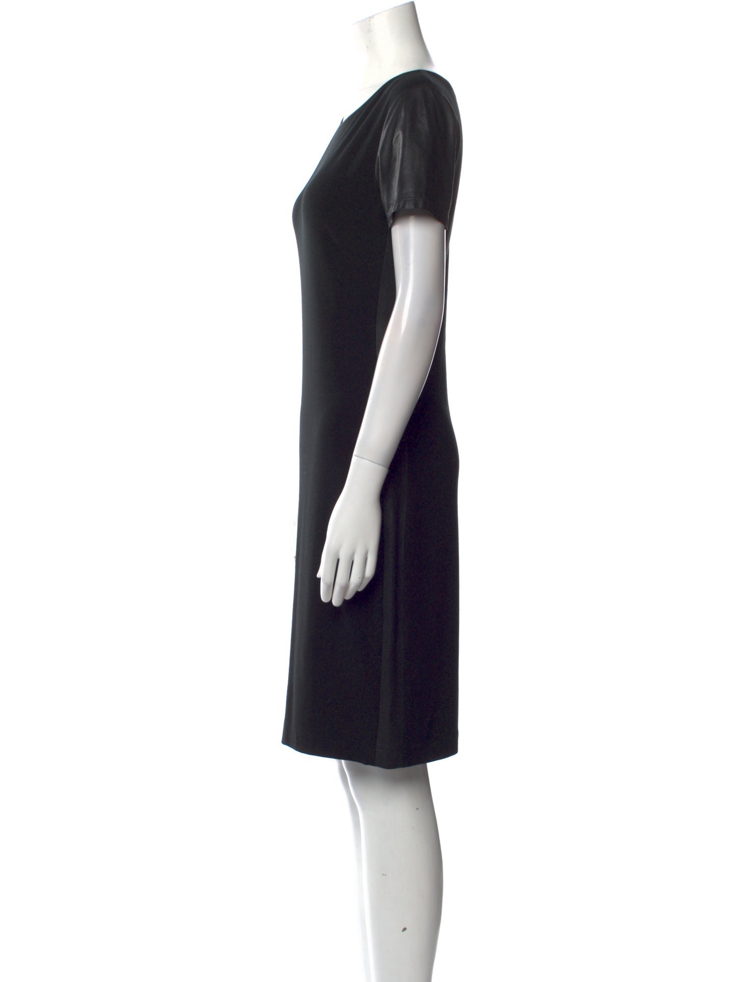 Theory Scoop Neck Knee-Length Dress