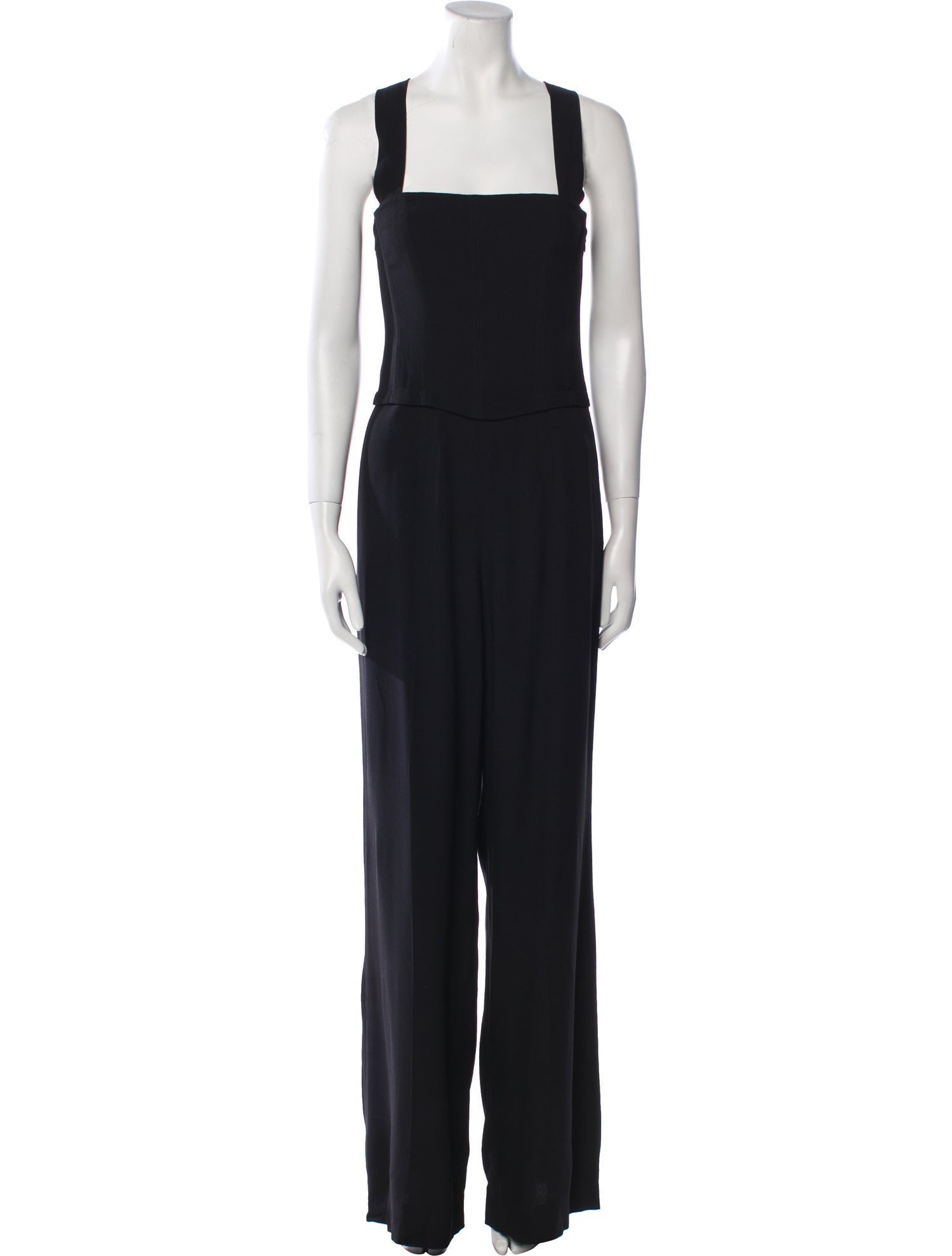 Theory Square Neckline Jumpsuit