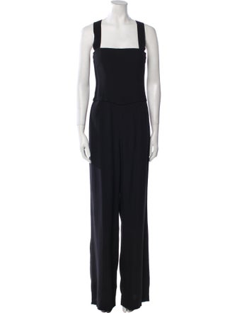 Theory Square Neckline Jumpsuit