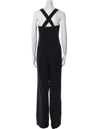 Theory Square Neckline Jumpsuit