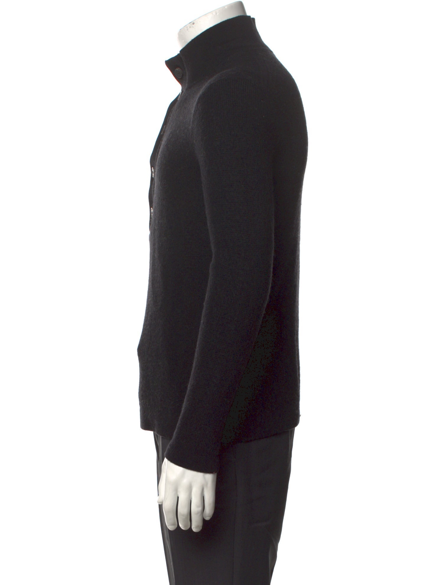 Theory Merino Wool Turtleneck Polo Sweater