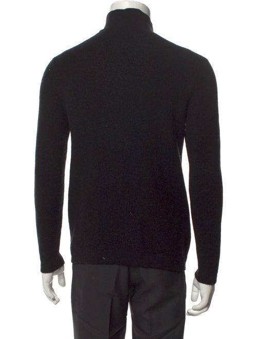 Theory Merino Wool Turtleneck Polo Sweater