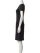 Theory Crew Neck Knee-Length Dress