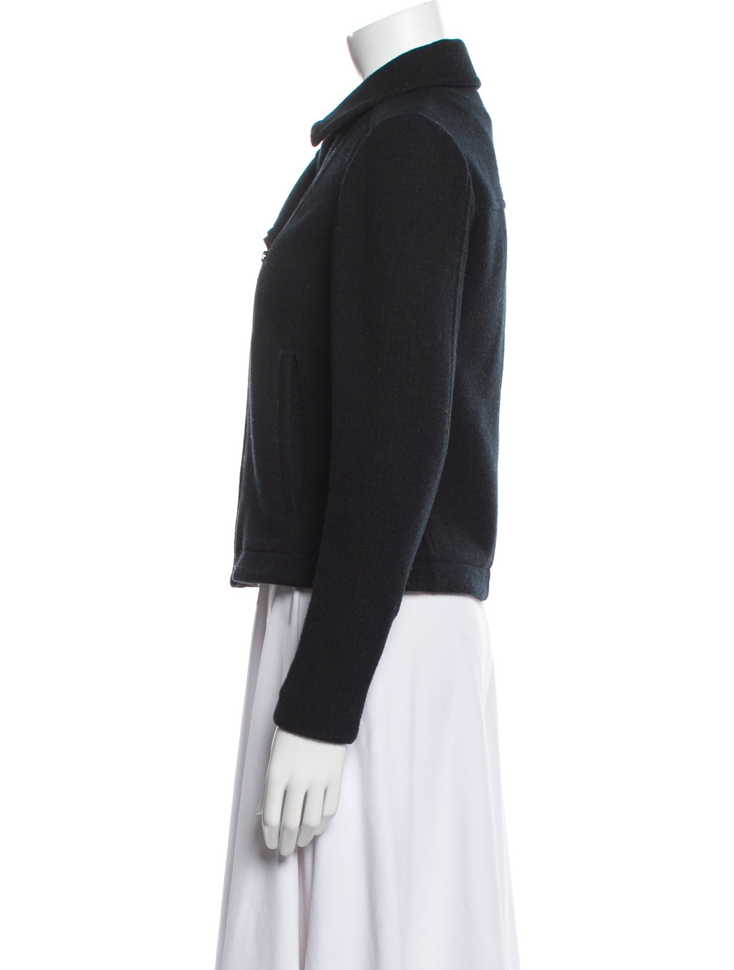 Theory Wool Biker Jacket