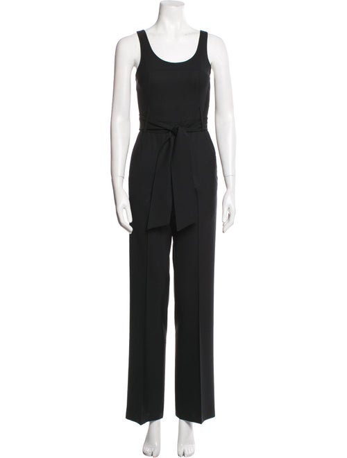 Theory Wool Scoop Neck Jumpsuit