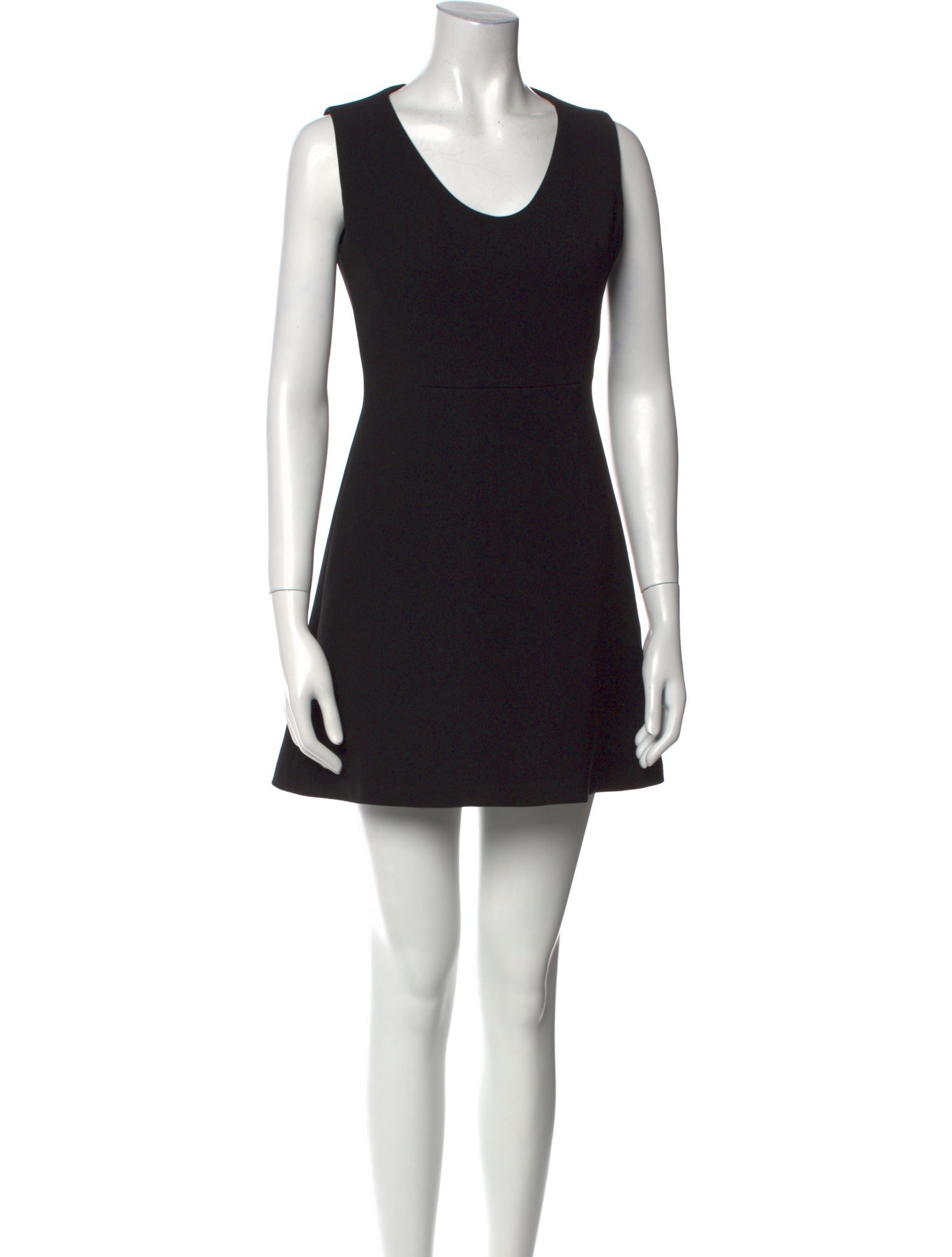 Theory Scoop Neck Mini Dress