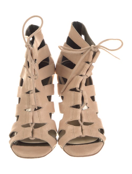 Theory Leather Gladiator Sandals