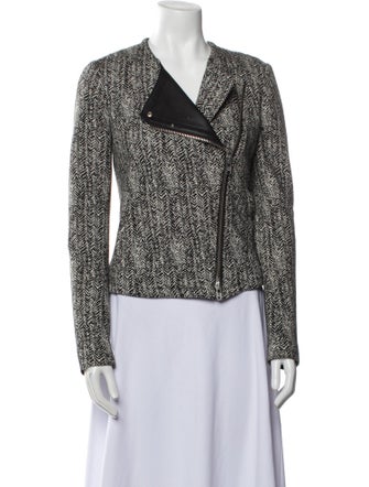 Theory Tweed Pattern Evening Jacket