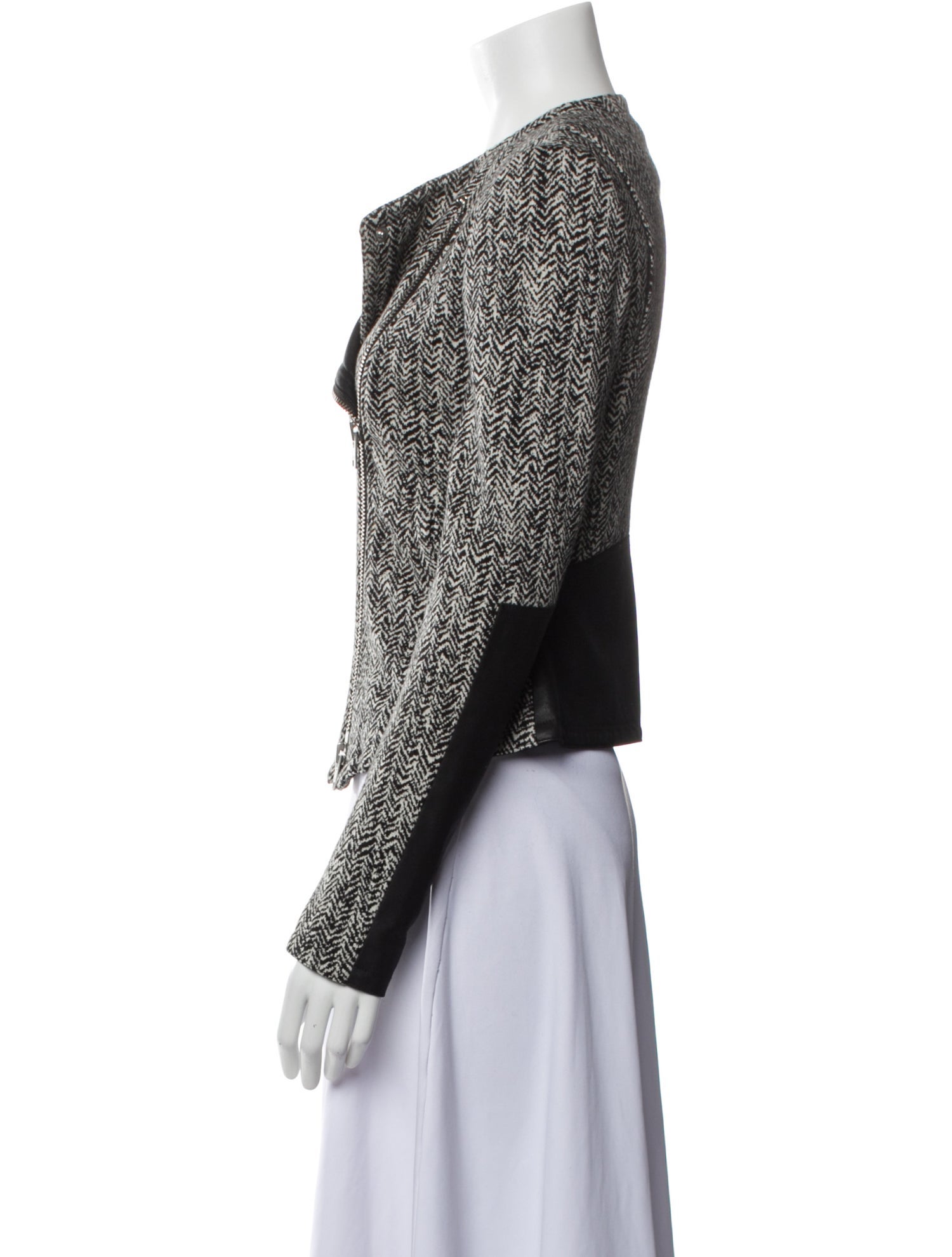 Theory Tweed Pattern Evening Jacket