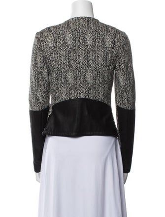 Theory Tweed Pattern Evening Jacket