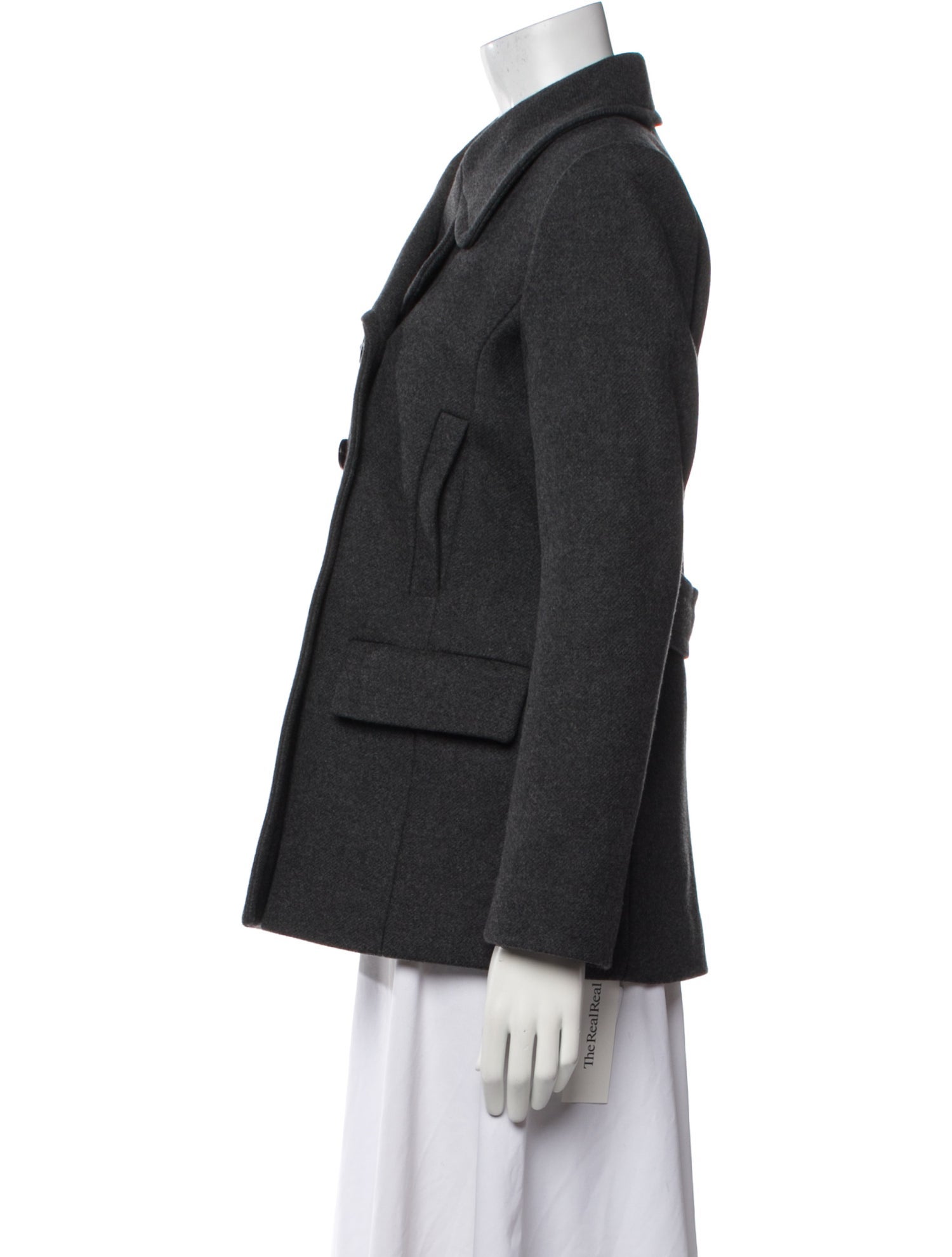 Theory Virgin Wool Peacoat