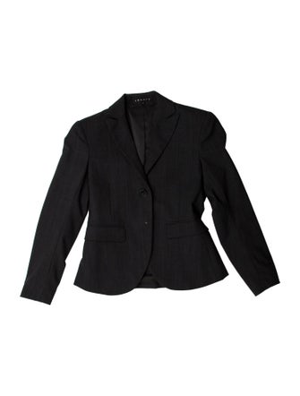 Theory Wool Patterned Blazer