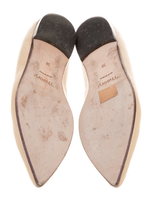 Theory Leather Flats
