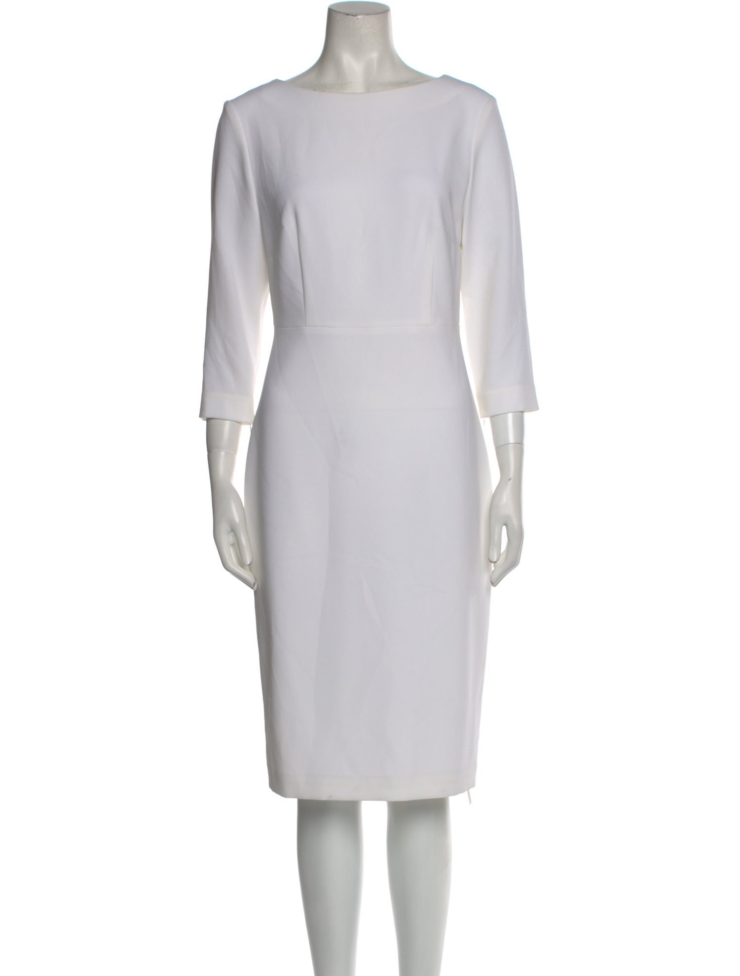 Theory Bateau Neckline Midi Length Dress