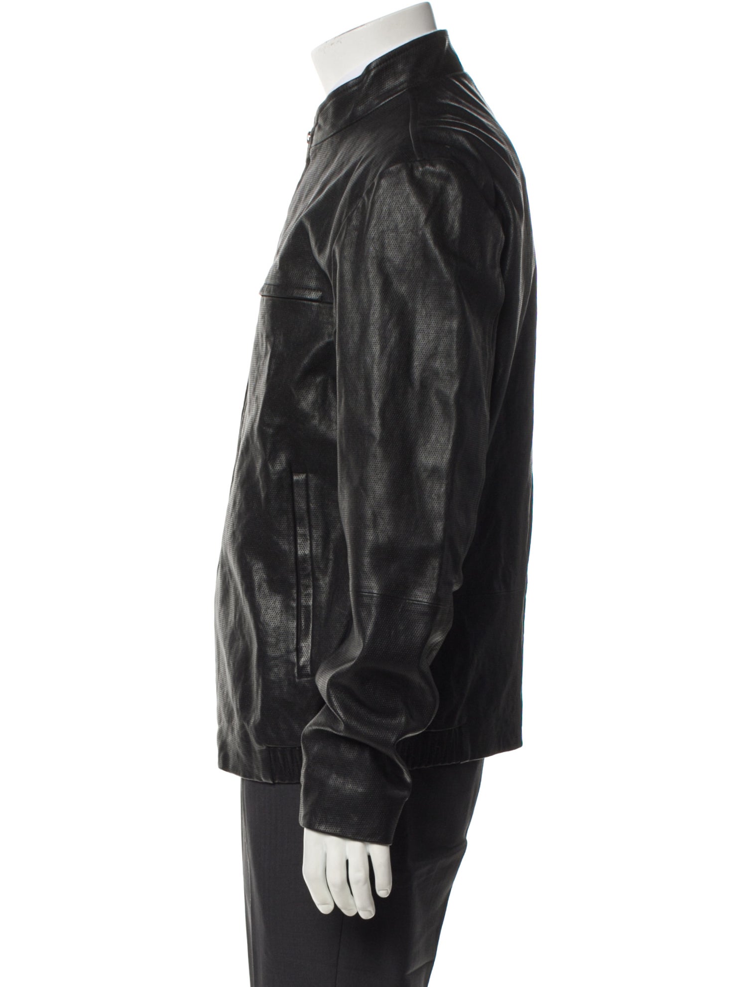 Theory Lamb Leather Bomber Jacket w/ Tags