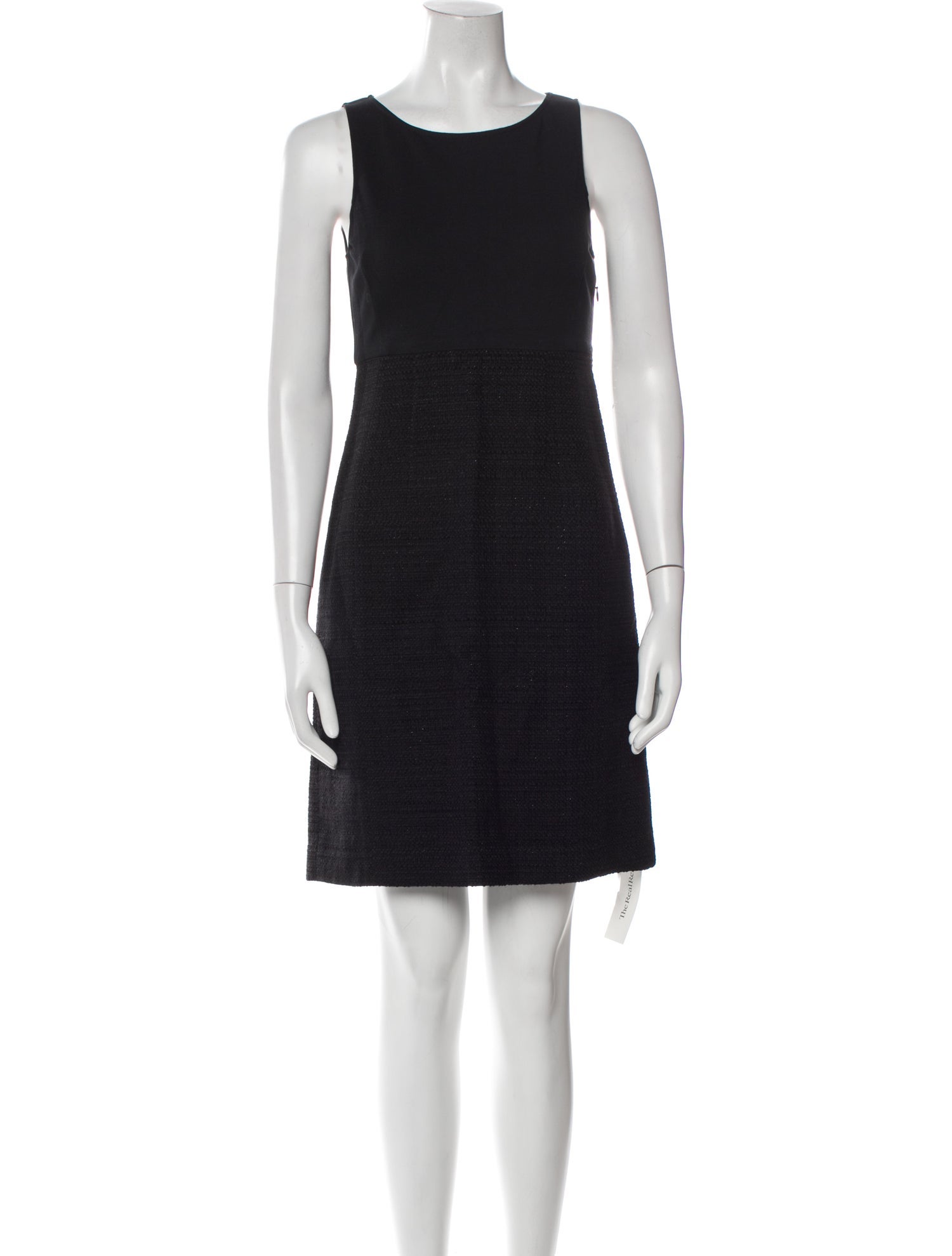 Theory Scoop Neck Mini Dress