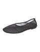Theory Mesh Lace Pattern Ballet Flats
