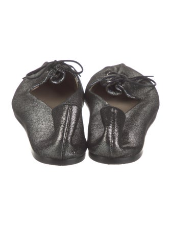 Theory Pleated Accents Ballet Flats