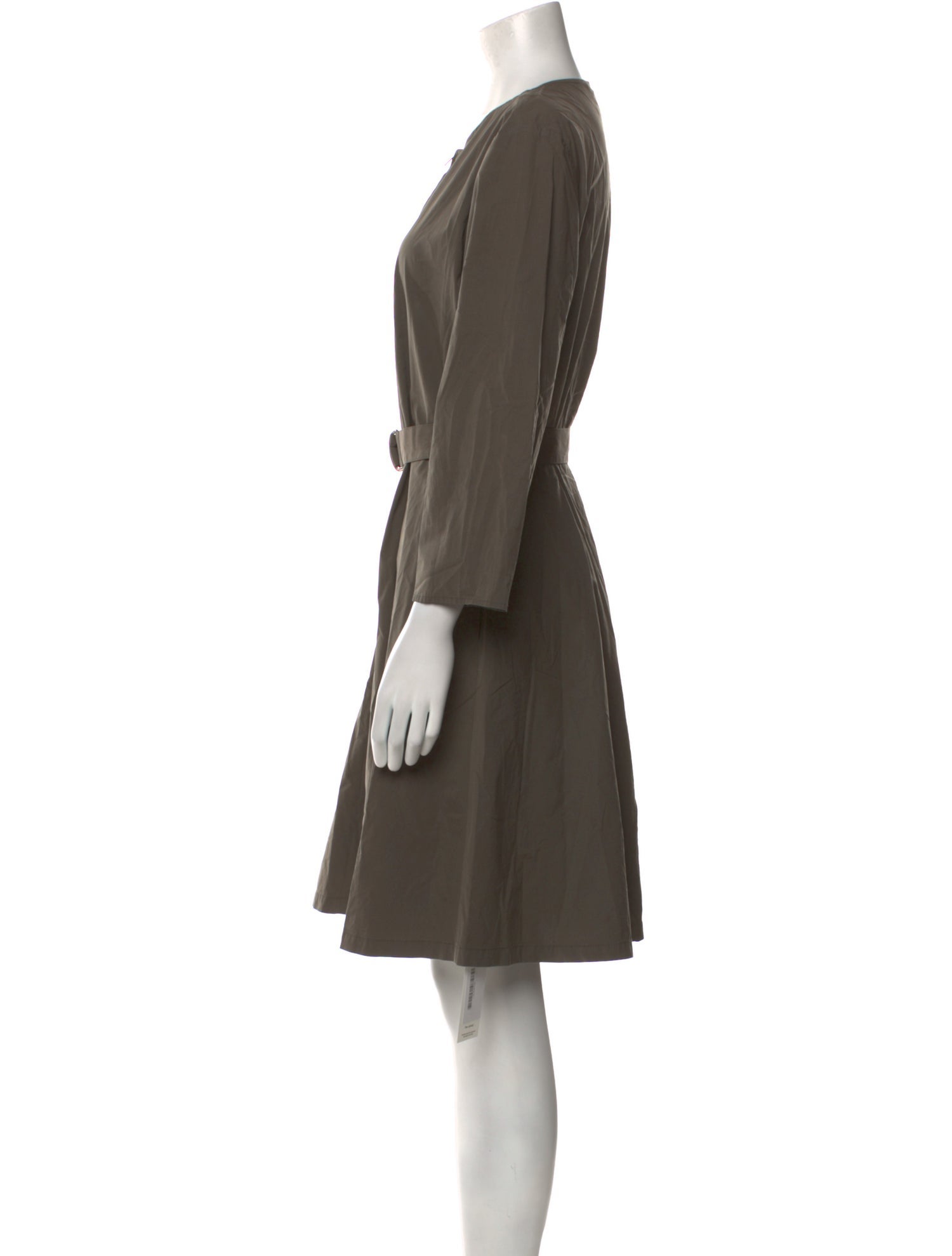 Theory Scoop Neck Mini Dress