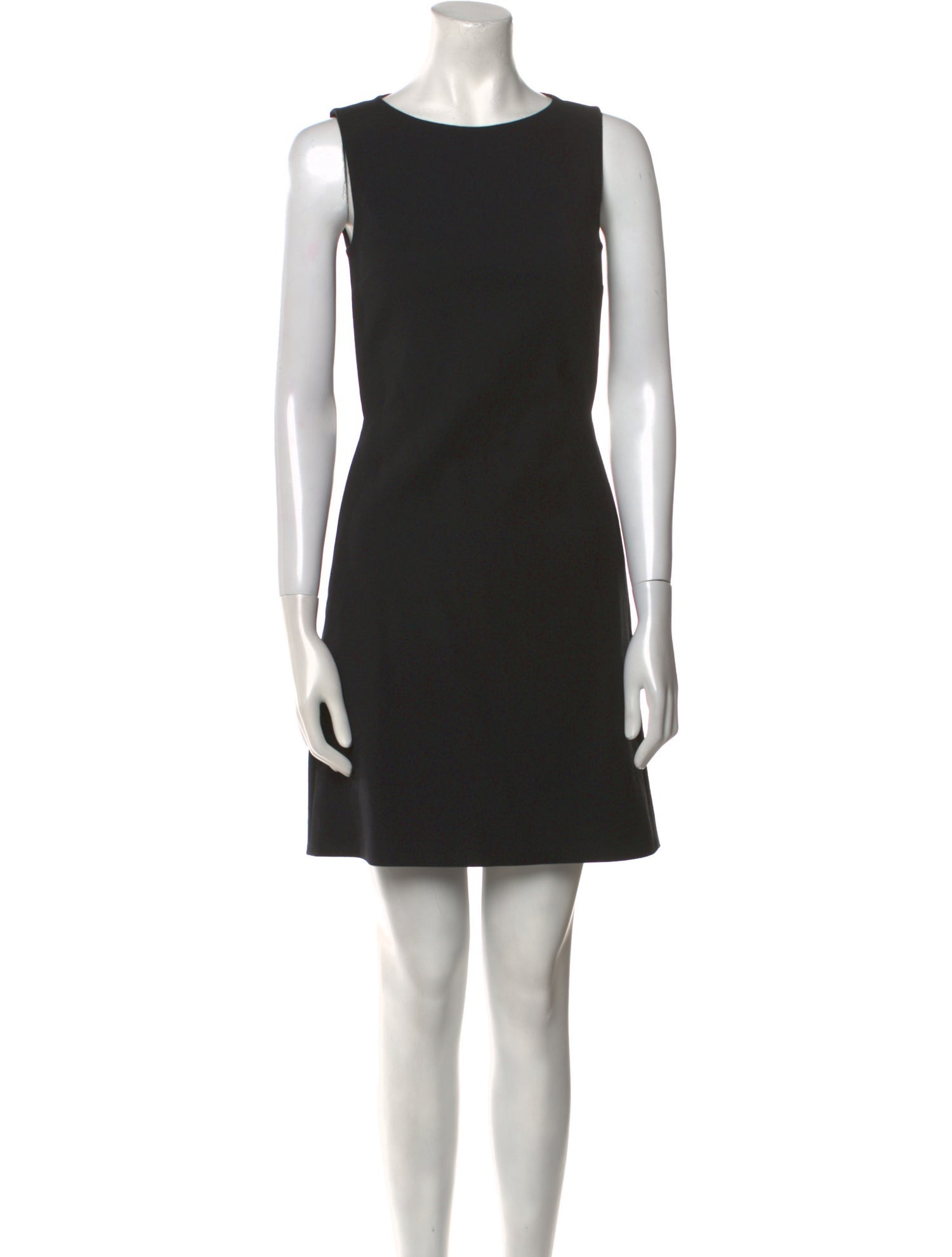 Theory Bateau Neckline Mini Dress