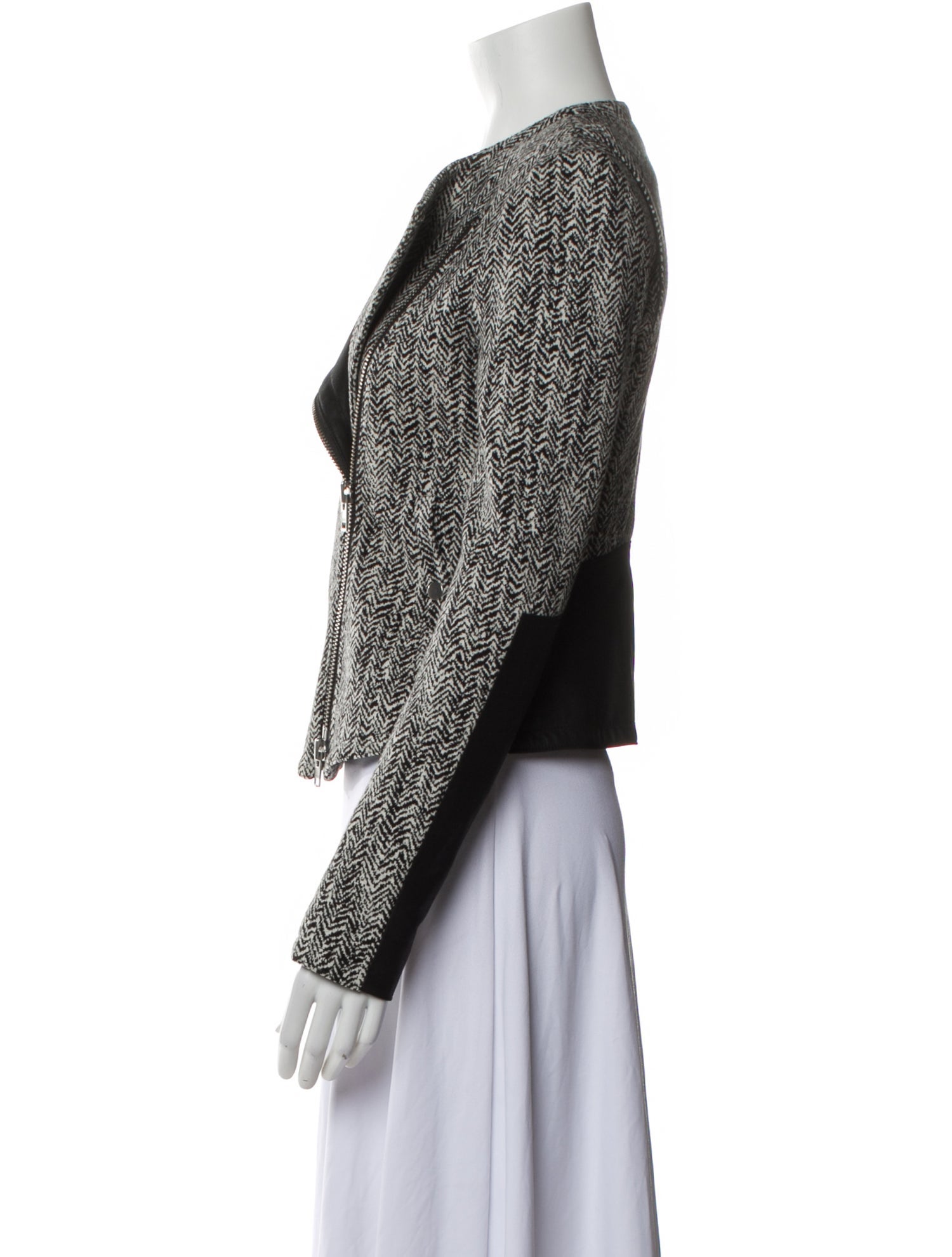 Theory Printed Biker Jacket