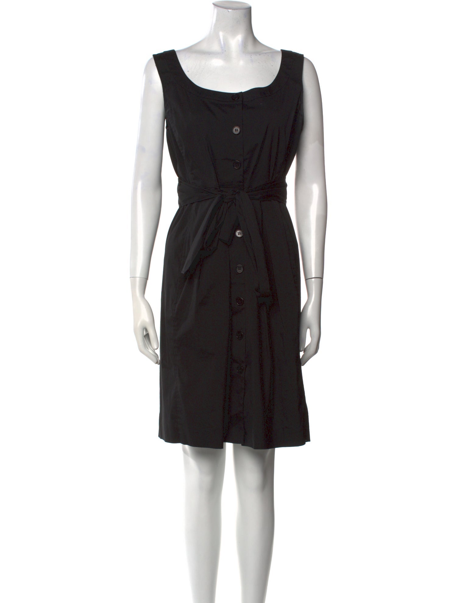 Theory Scoop Neck Mini Dress