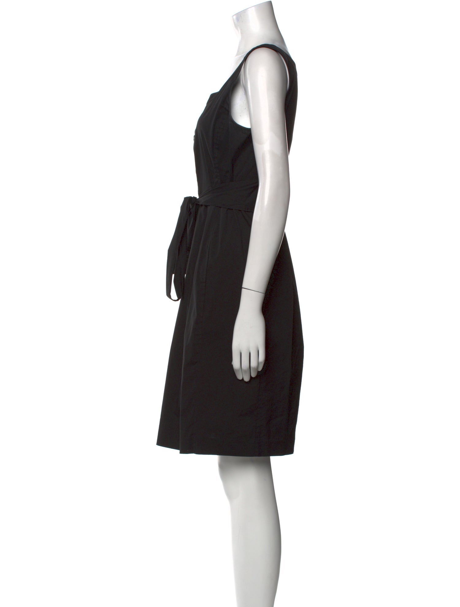 Theory Scoop Neck Mini Dress