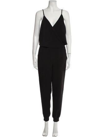 Theory V-Neck Jumpsuit