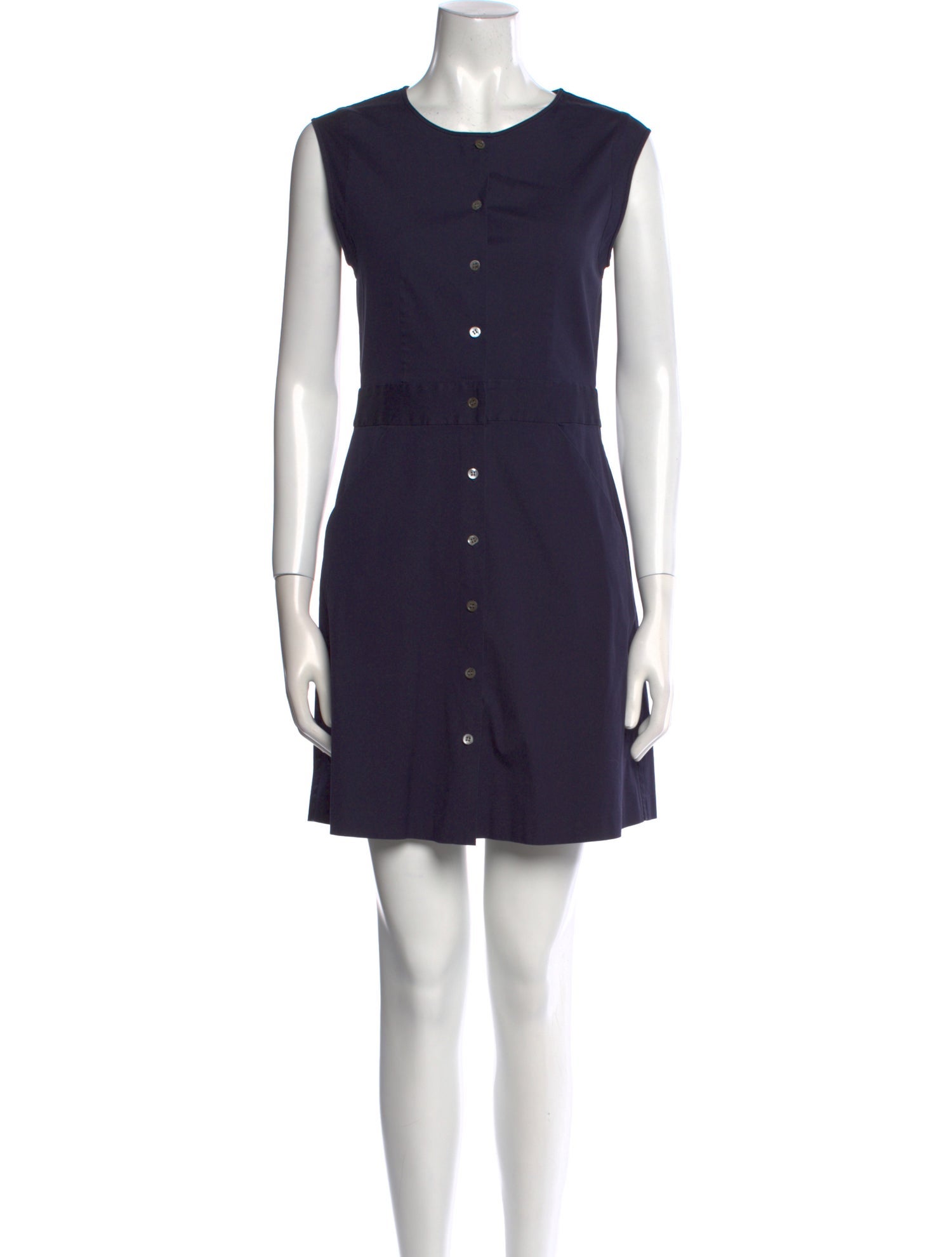 Theory Crew Neck Mini Dress