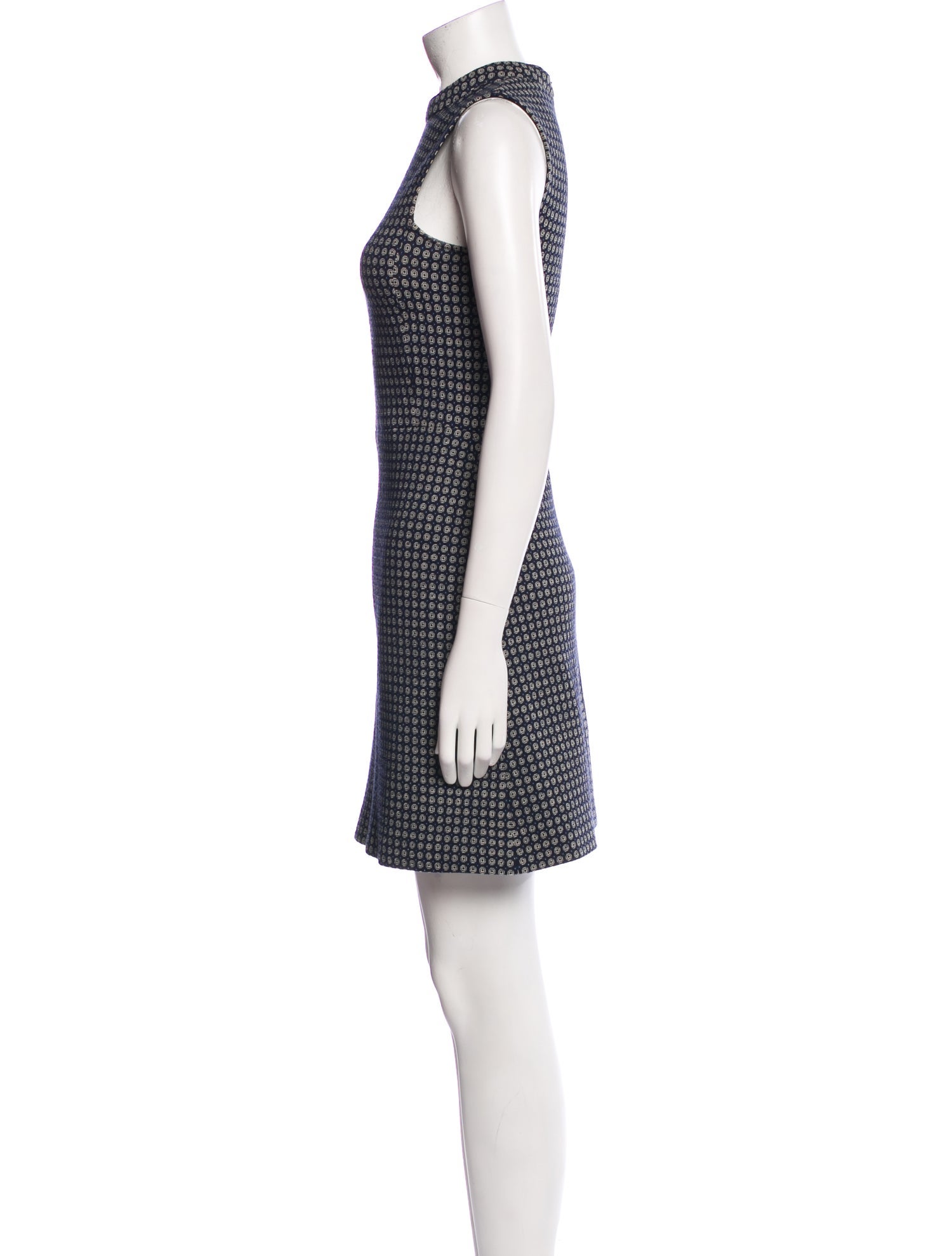 Theory Printed Mini Dress