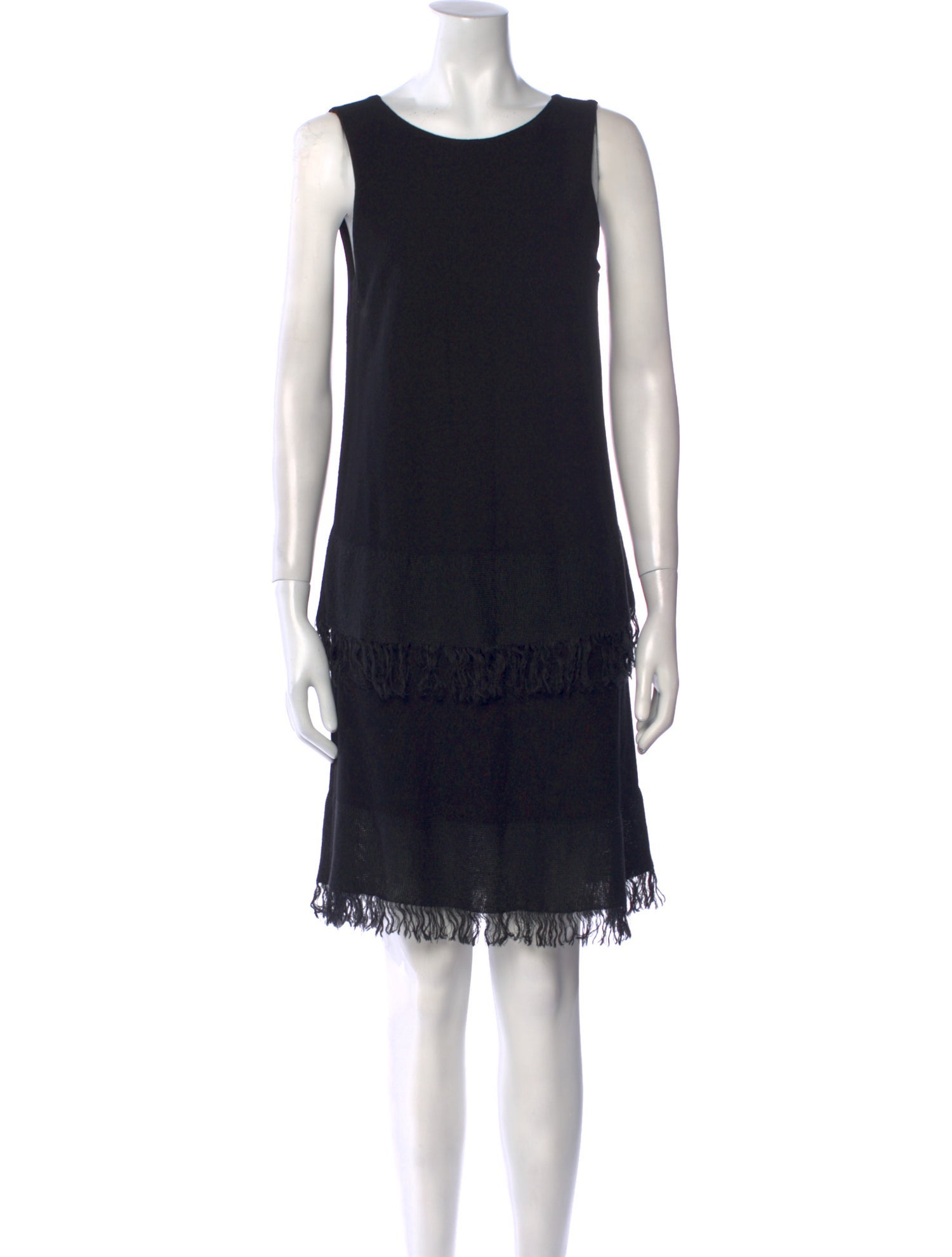 Theory Scoop Neck Knee-Length Dress