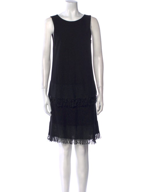 Theory Scoop Neck Knee-Length Dress