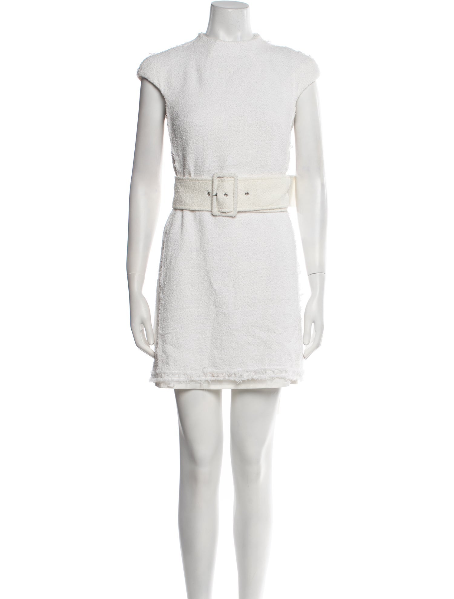 Theory Mock Neck Mini Dress