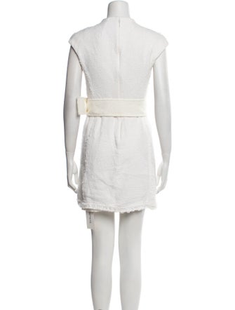 Theory Mock Neck Mini Dress