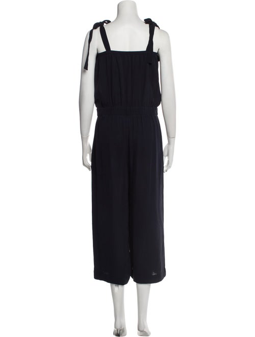 Theory Silk Square Neckline Jumpsuit